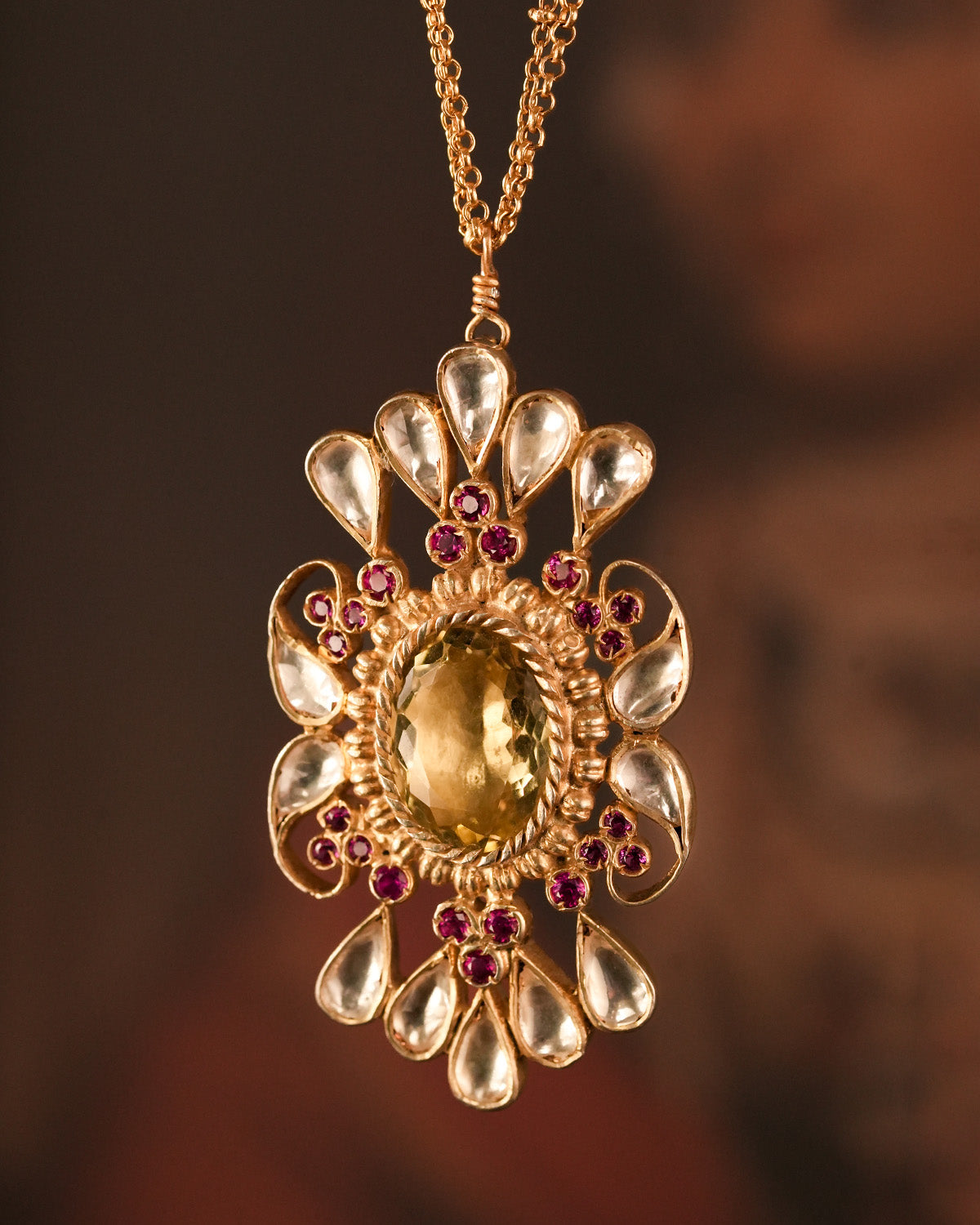 Aaranya Silver Necklace By MOHA