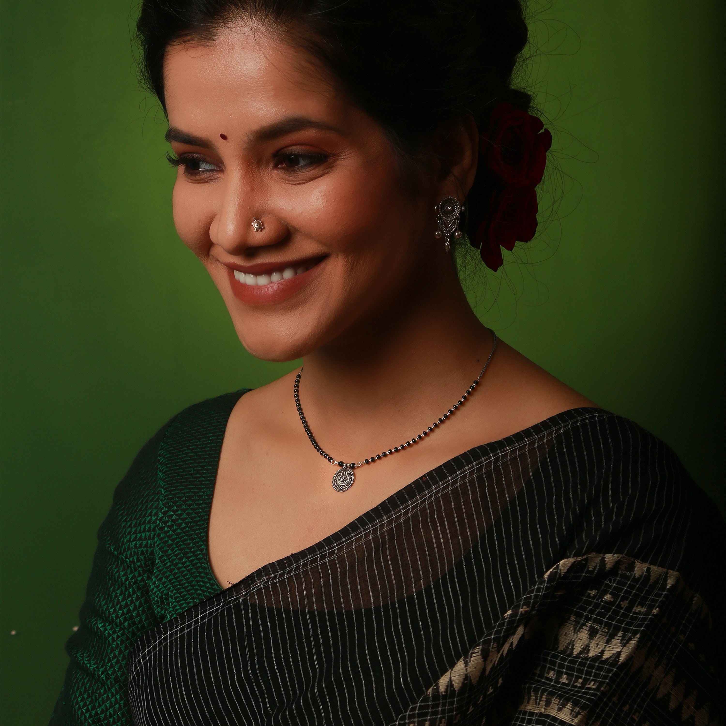 aashmi silver mangalsutra by moha