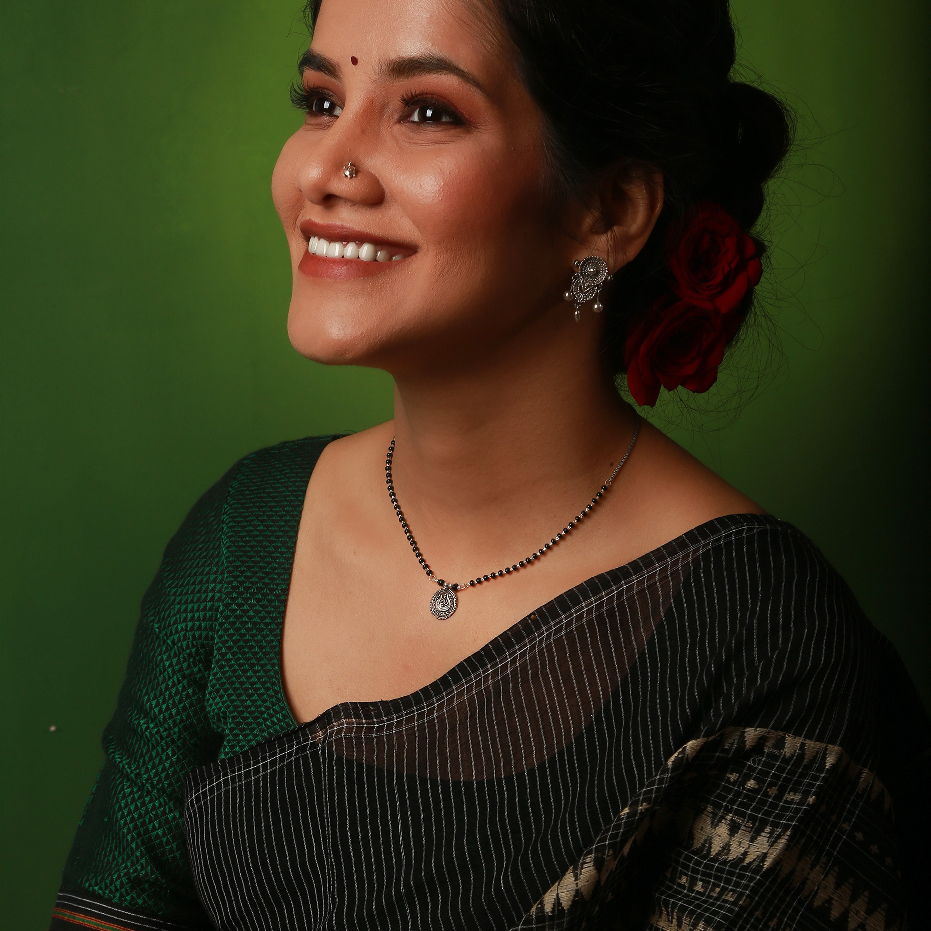 aashmi silver mangalsutra by moha