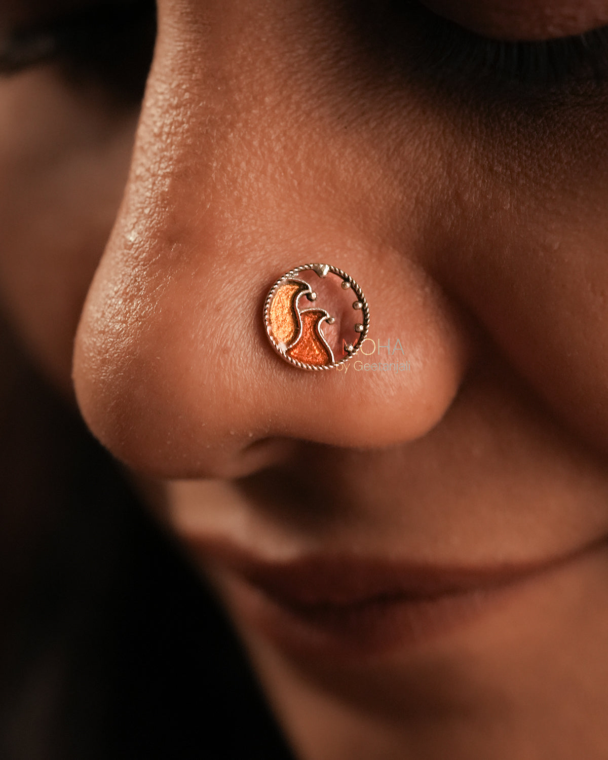 Agni Silver Nosepin by MOHA