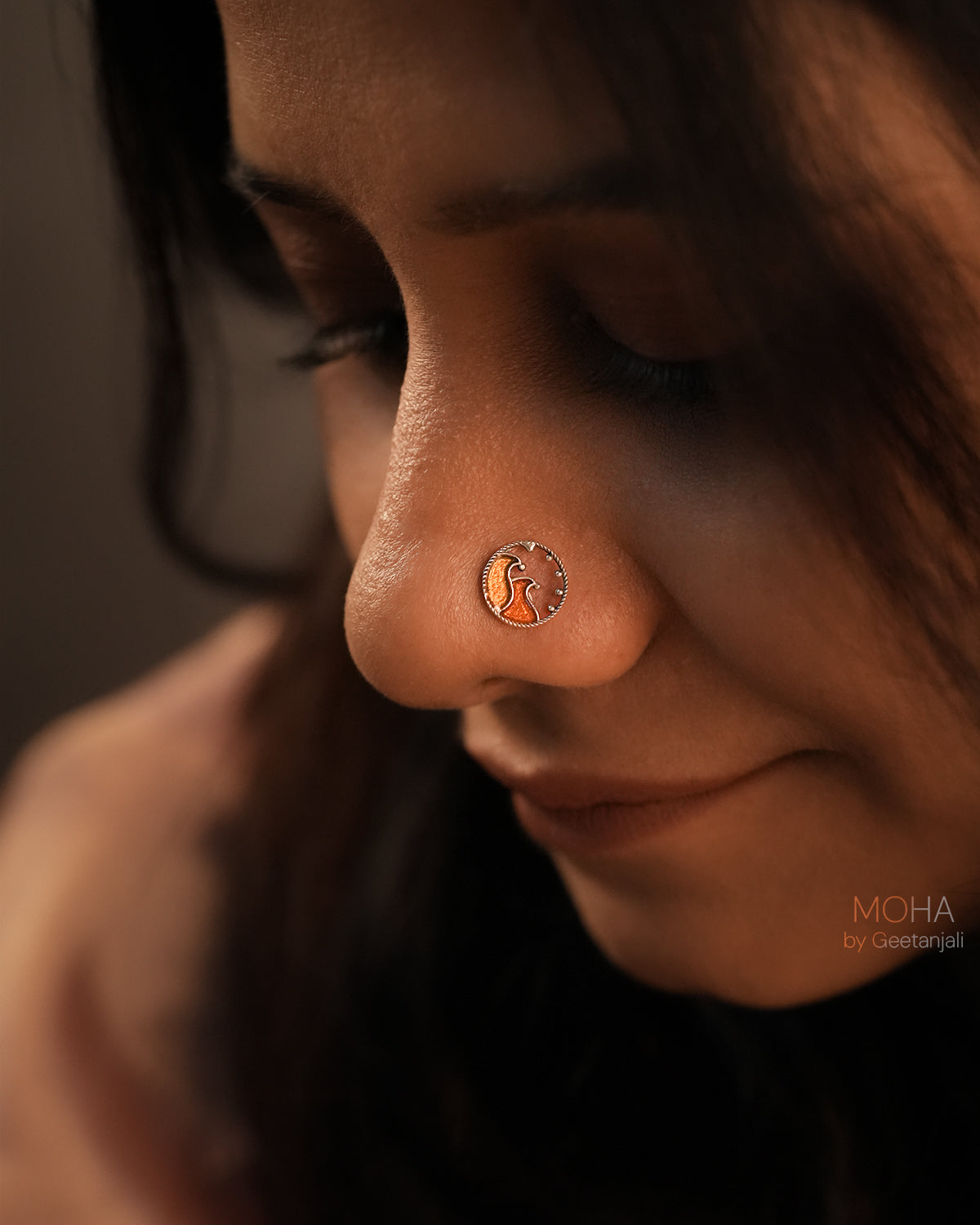 Agni Silver Nosepin by MOHA