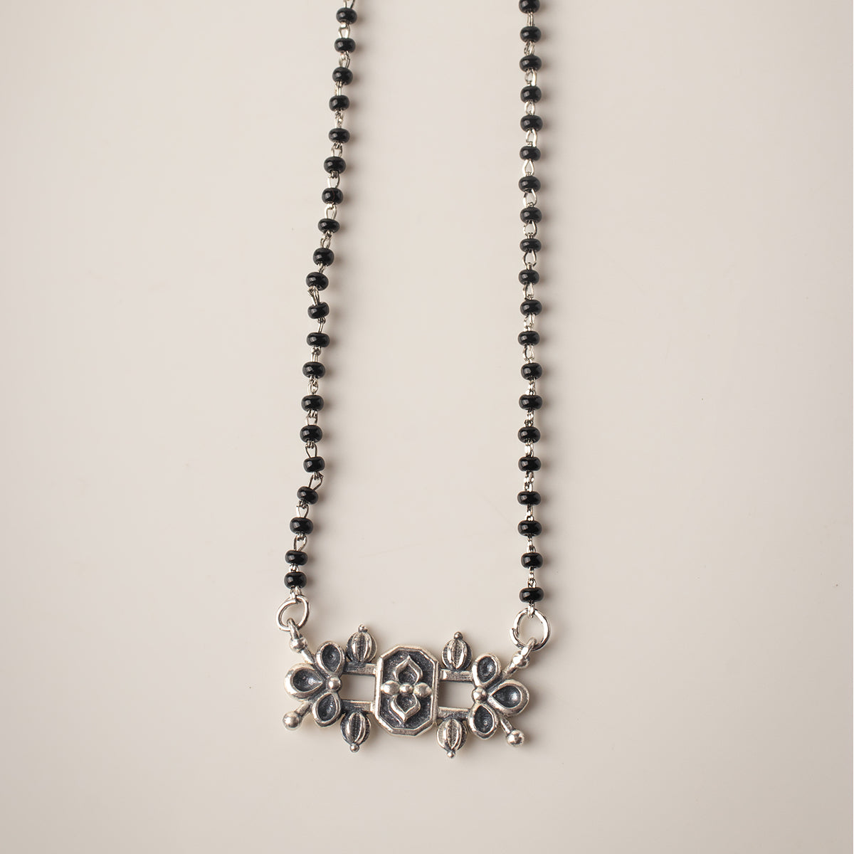 alpana silver mangalsutra by moha