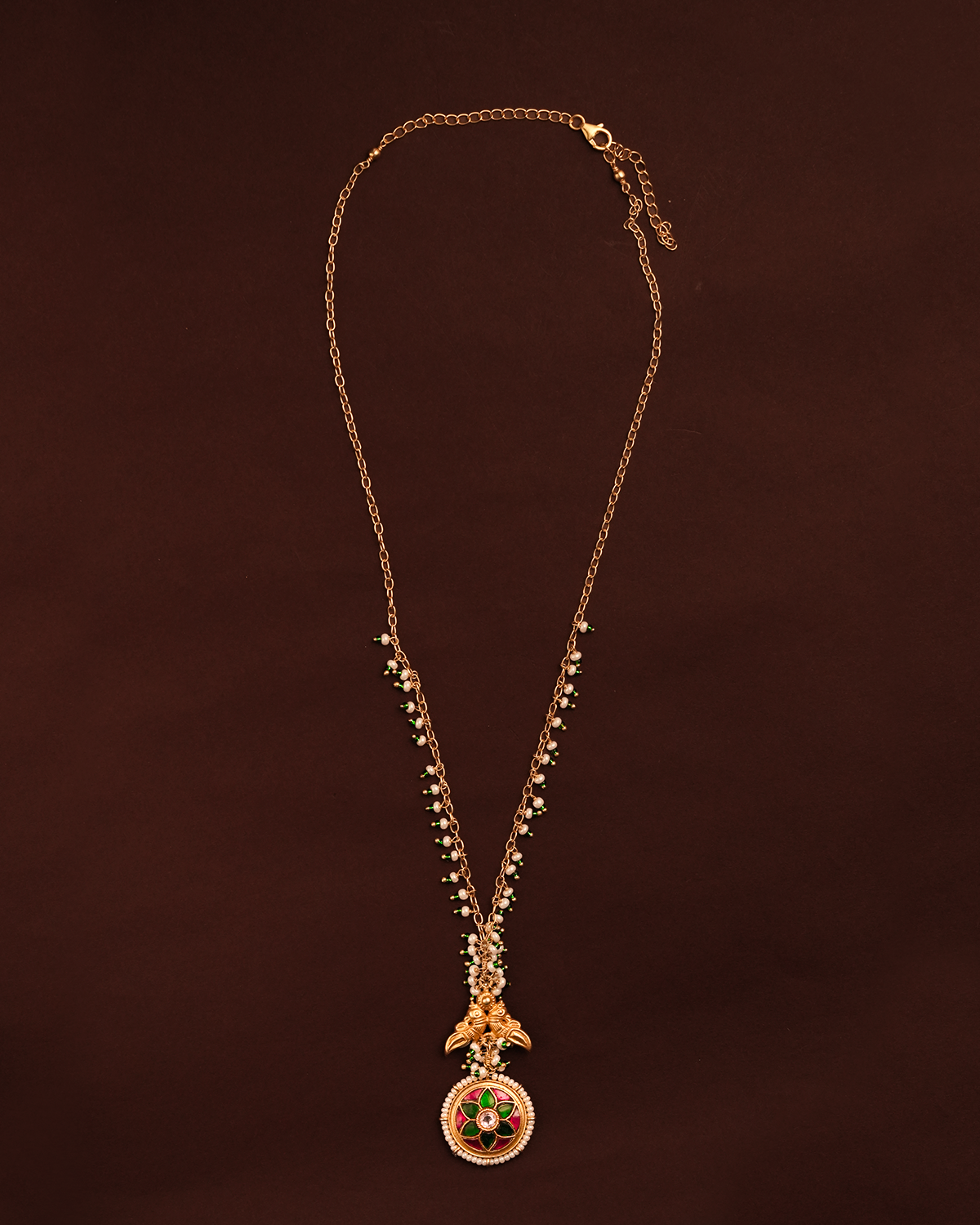Amara Silver Pendant with Chain by MOHA