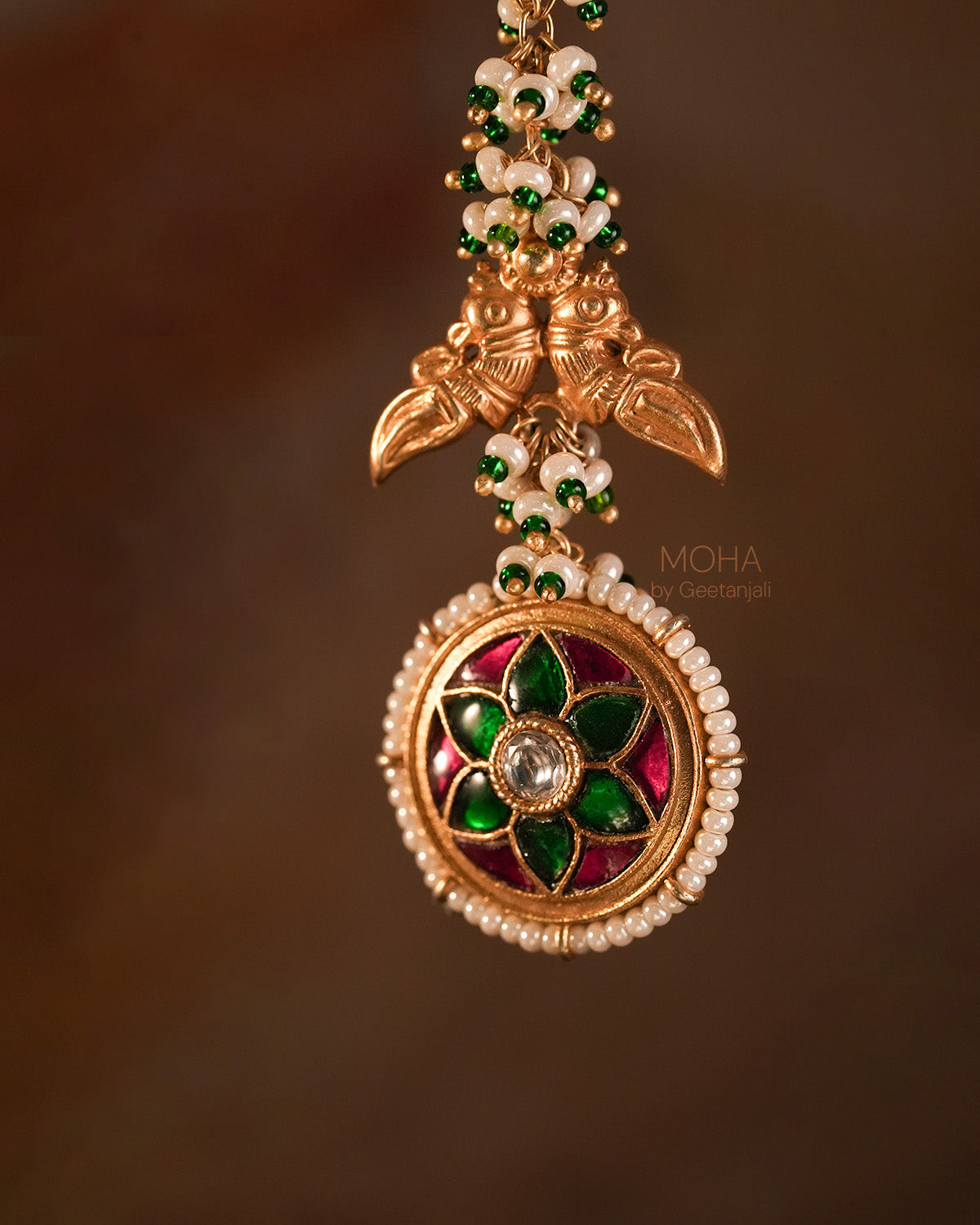 Amara Silver Pendant with Chain by MOHA