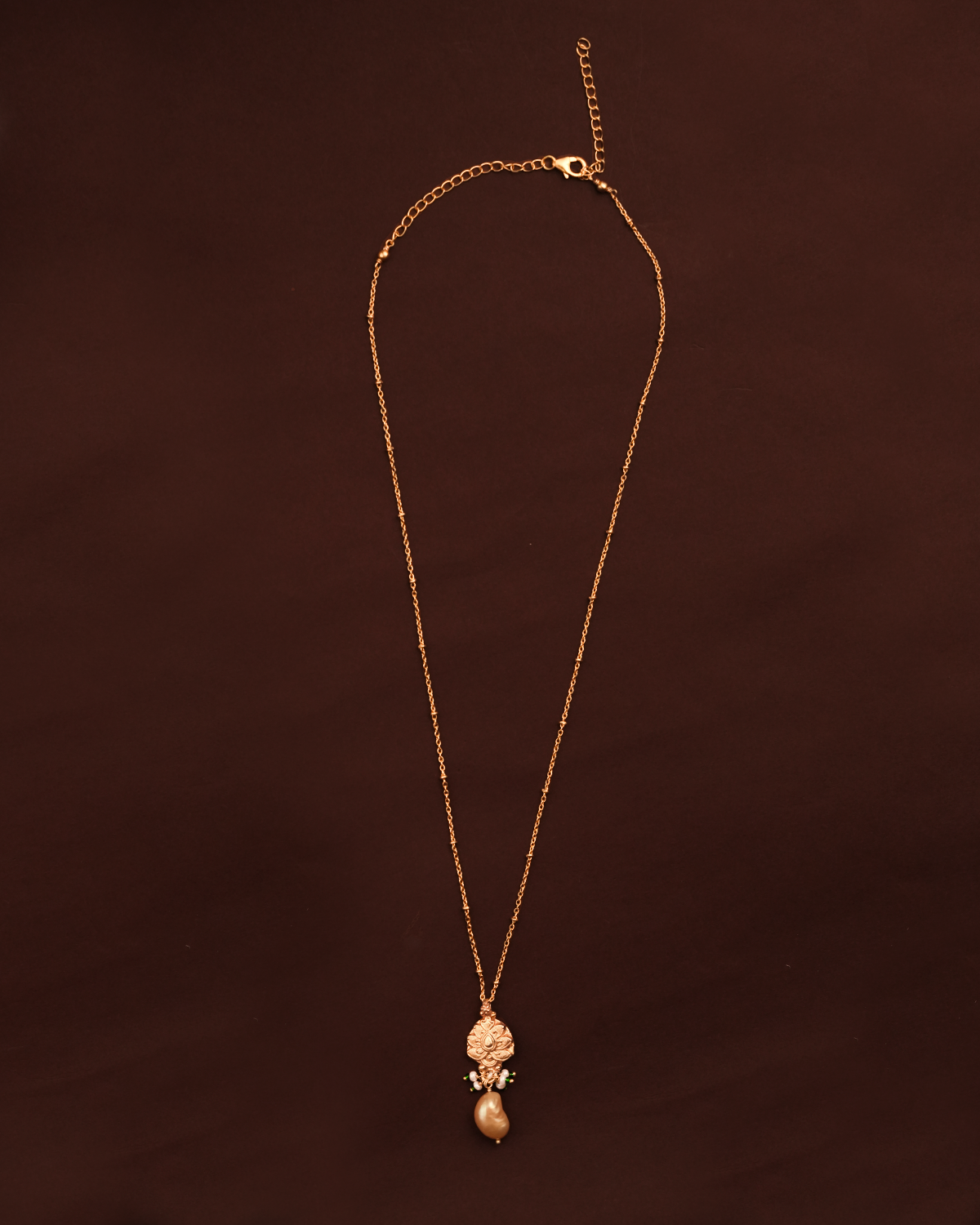 Anomya Silver Pendant with Chain by MOHA