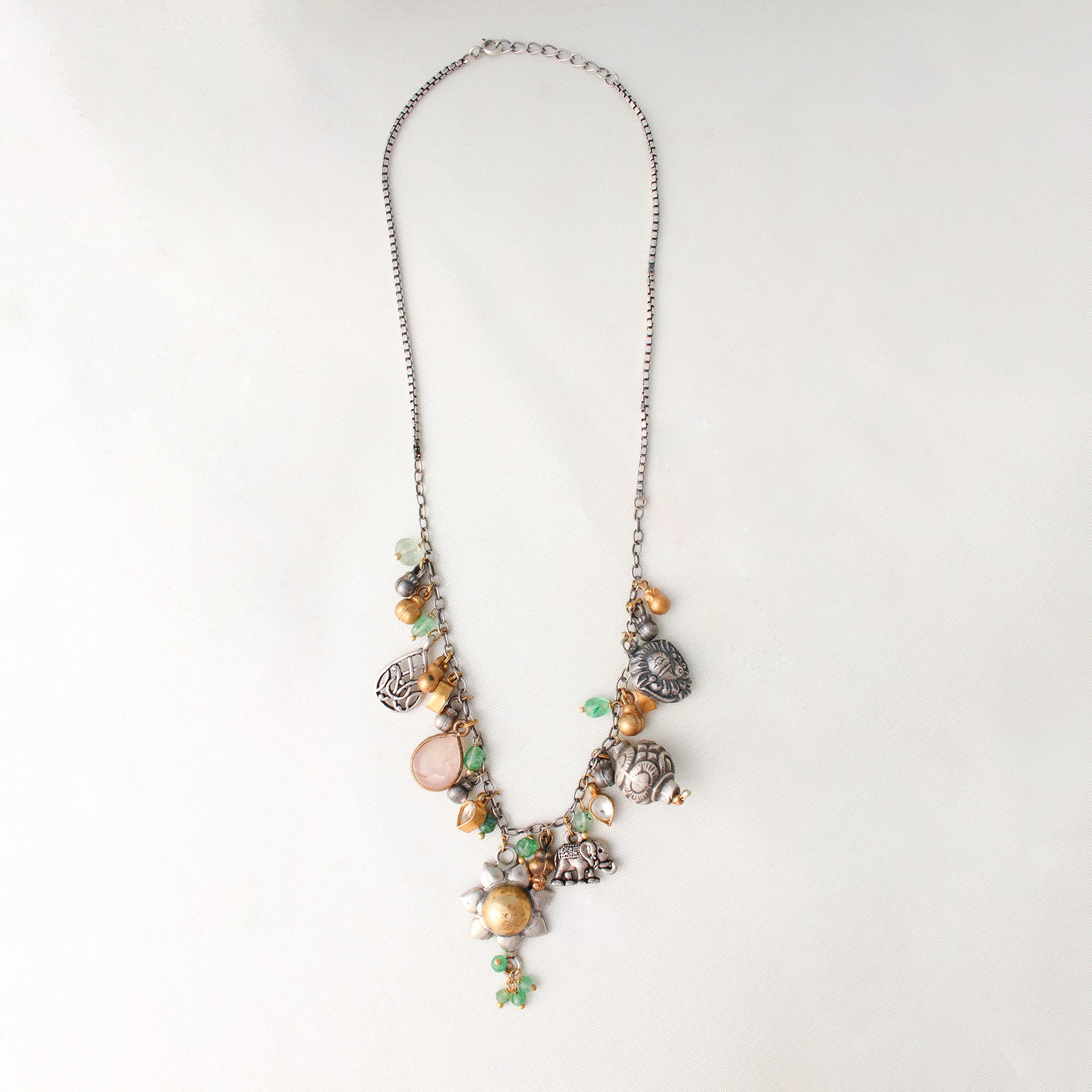 Ceres Charms Link Necklace by MOHA