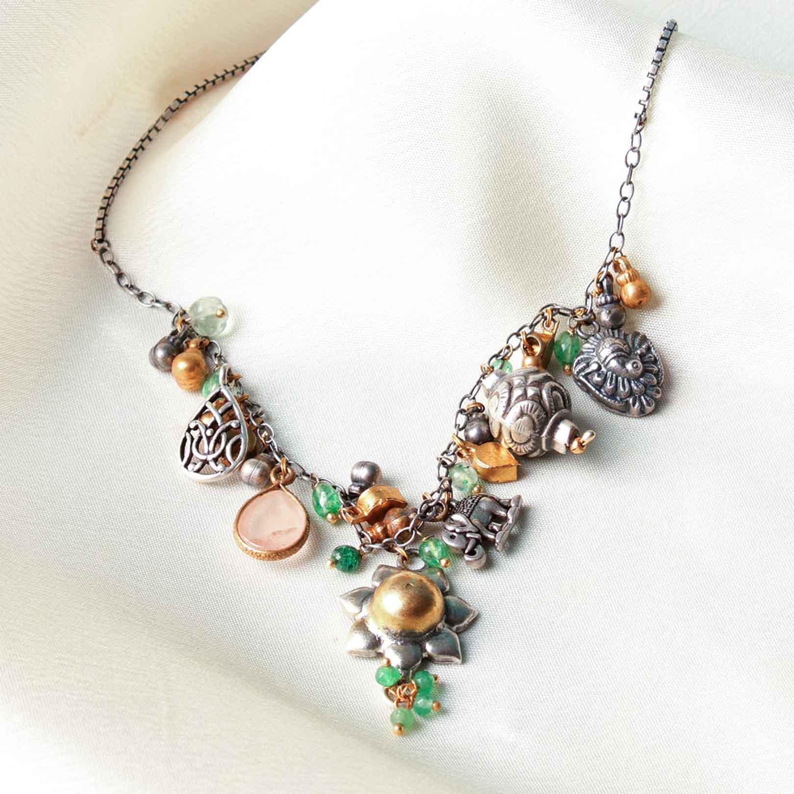 Ceres Charms Link Necklace by MOHA
