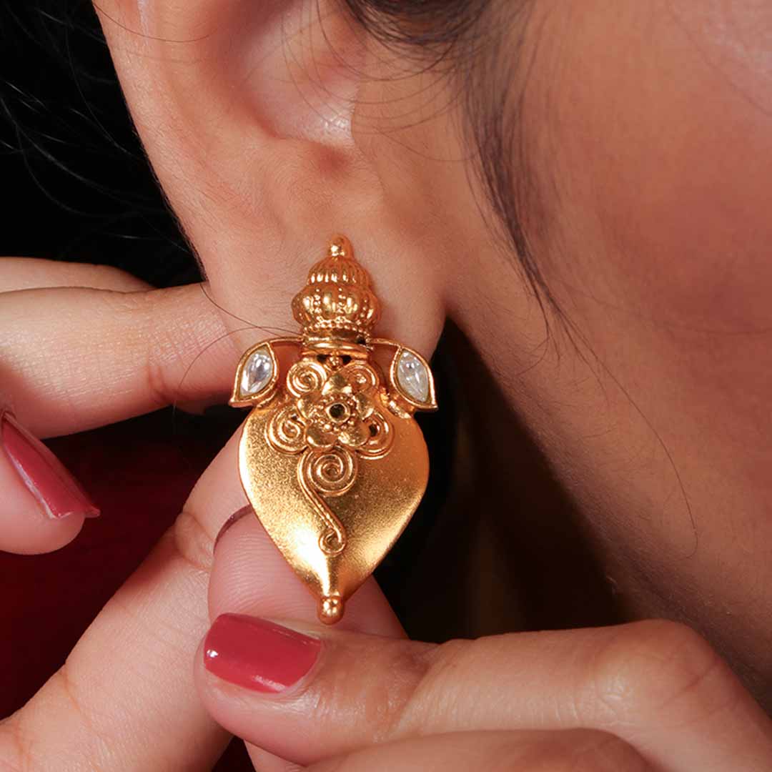 Pipala Silver Earrings By MOHA