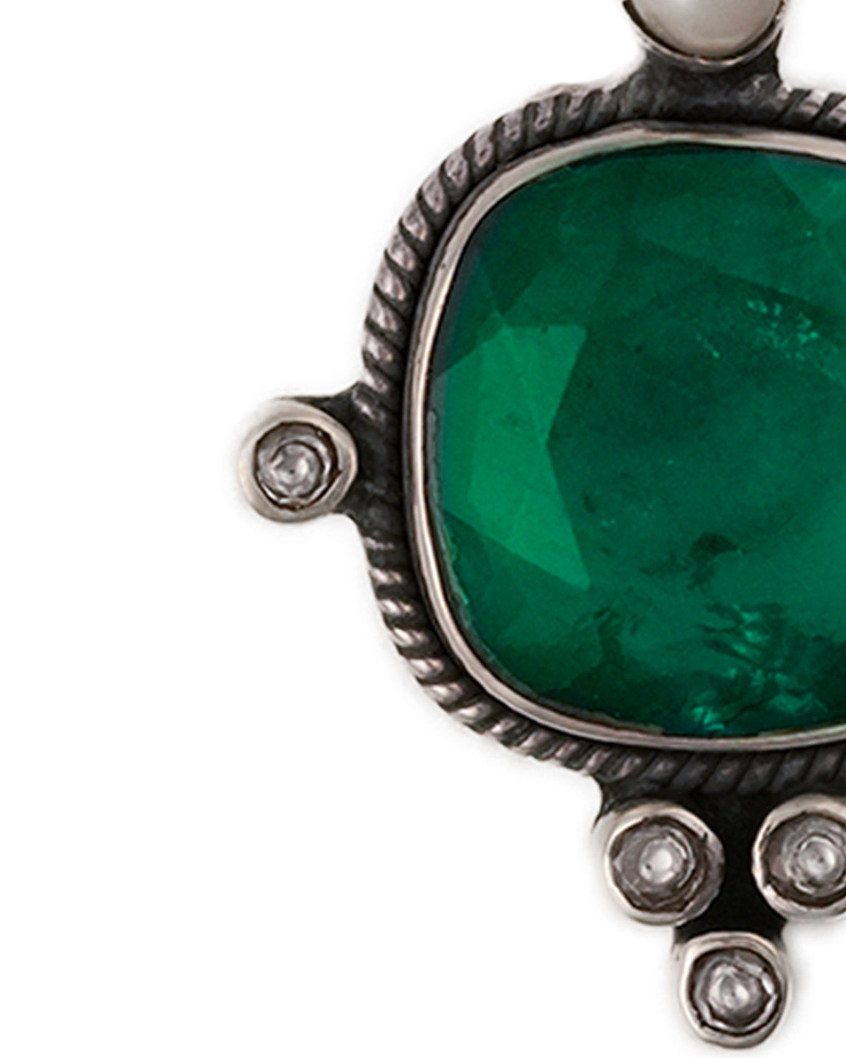 Trina Silver Pendant by Moha (Only Pendant)