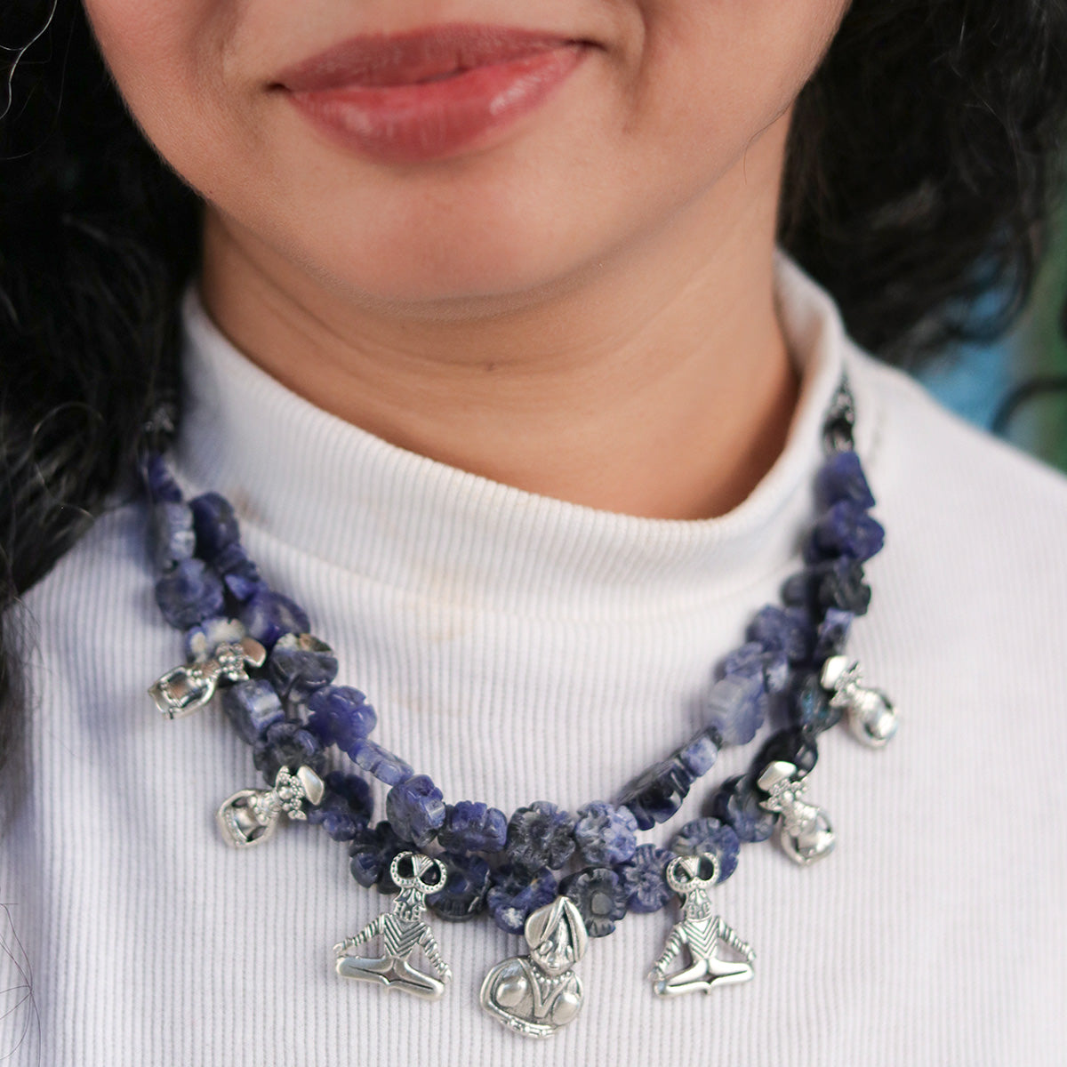 Pashupati Silver Necklace By Moha