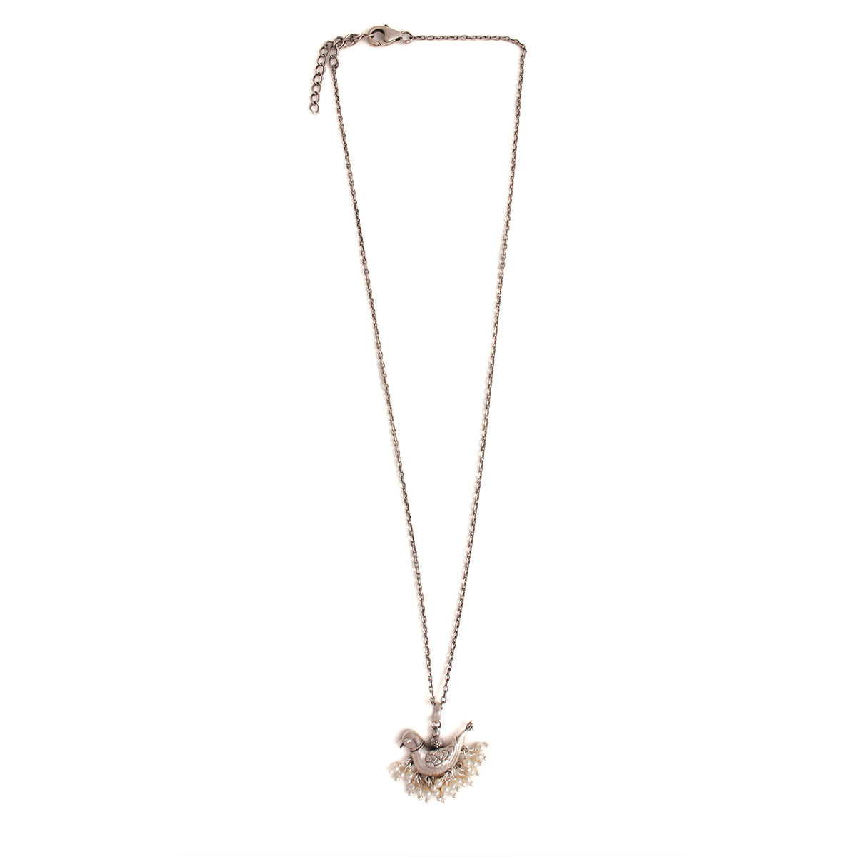 Baby Sarika Silver Chain Pendant By MOHA