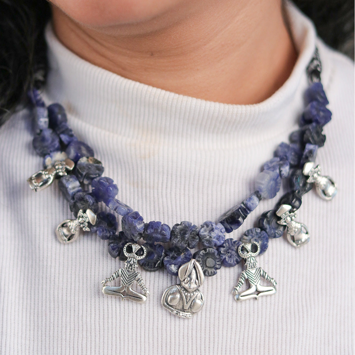 Pashupati Silver Necklace By Moha