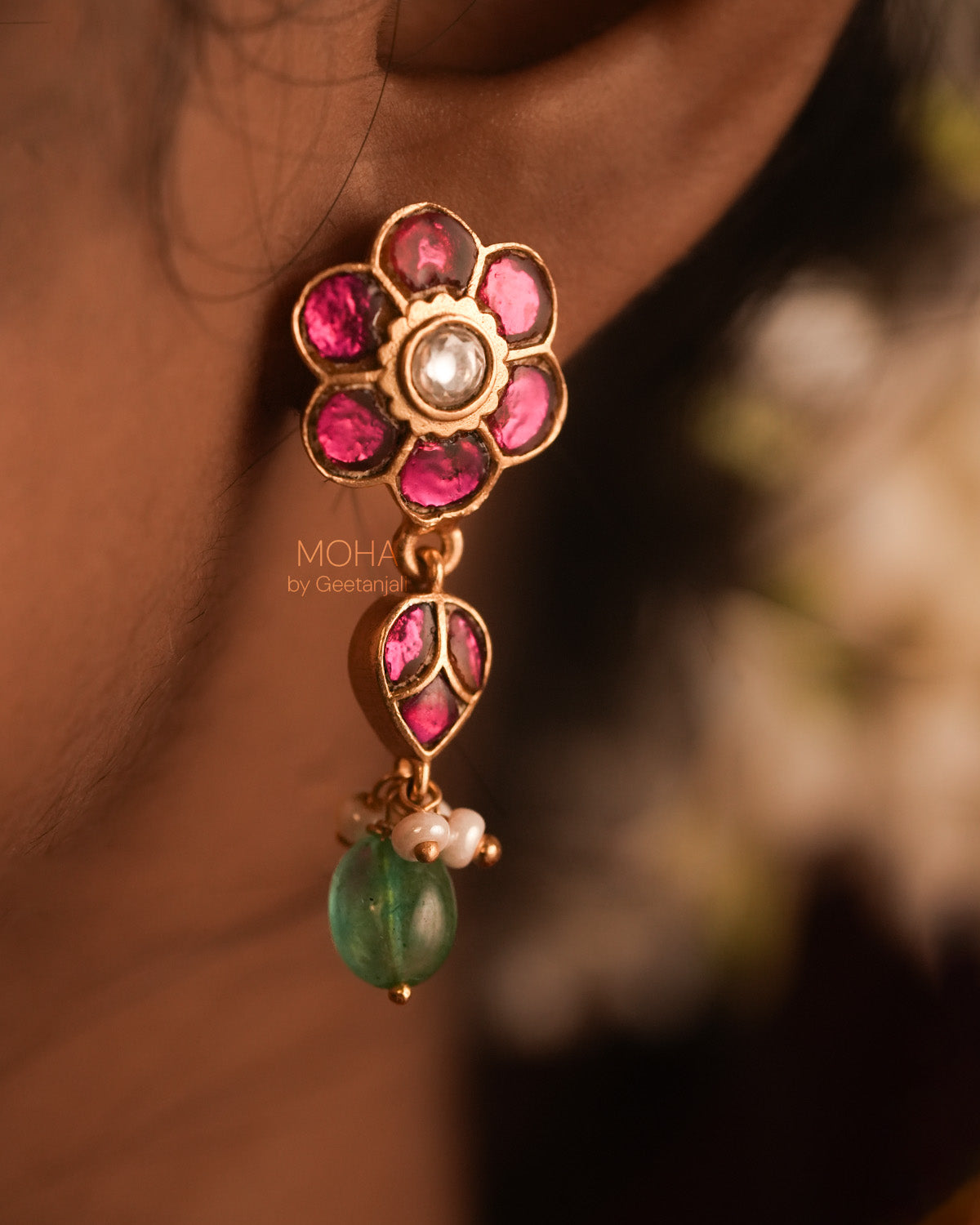 Avaya Silver Earrings by MOHA