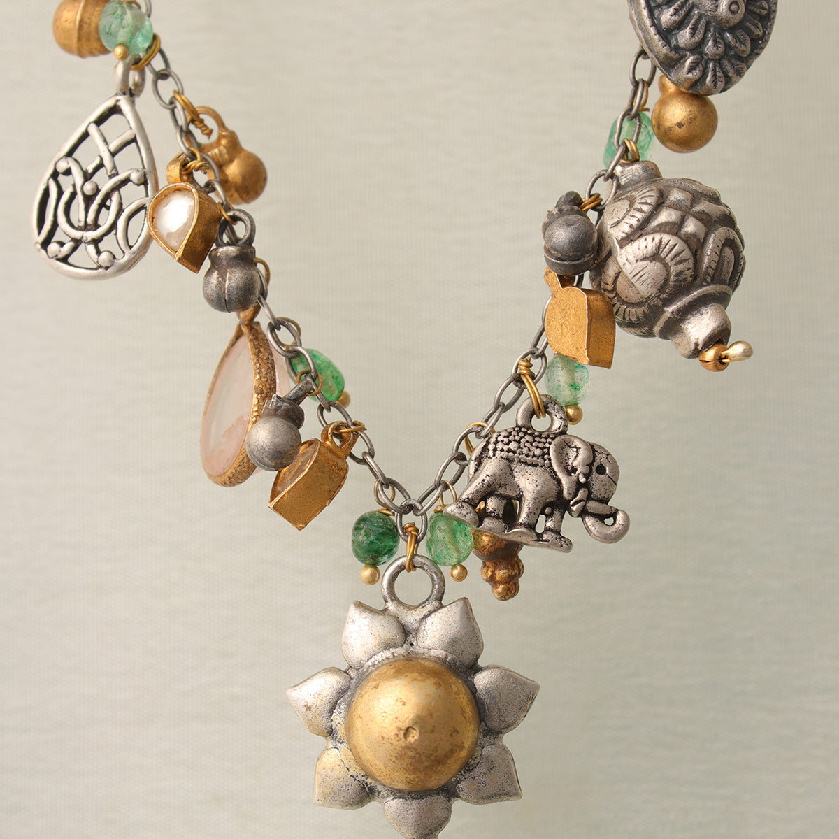 Ceres Charms Link Necklace by MOHA