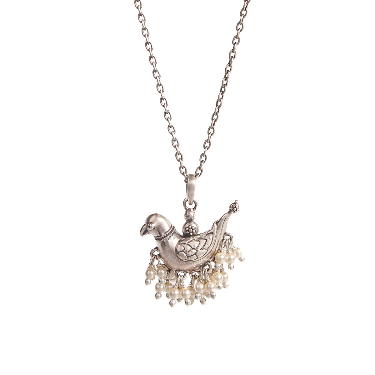 baby sarika silver chain pendant by moha