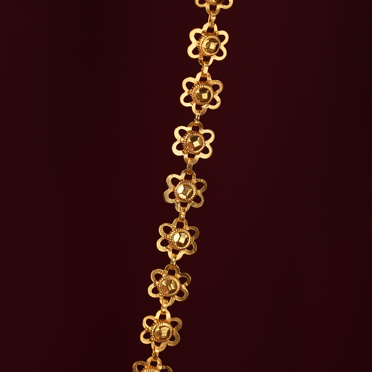 bakuli haar gold plated single layered by moha