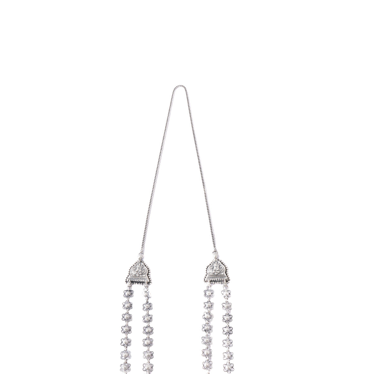 bakuli haar silver double layered by moha