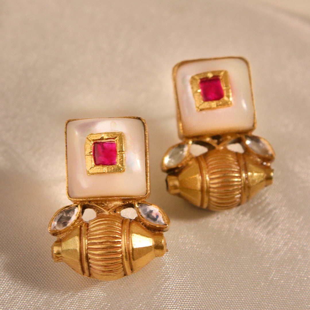 bela silver earrings by moha