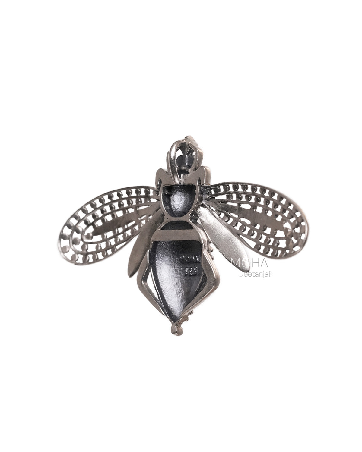 Bhawara Silver Pendant by MOHA (Only Pendant)