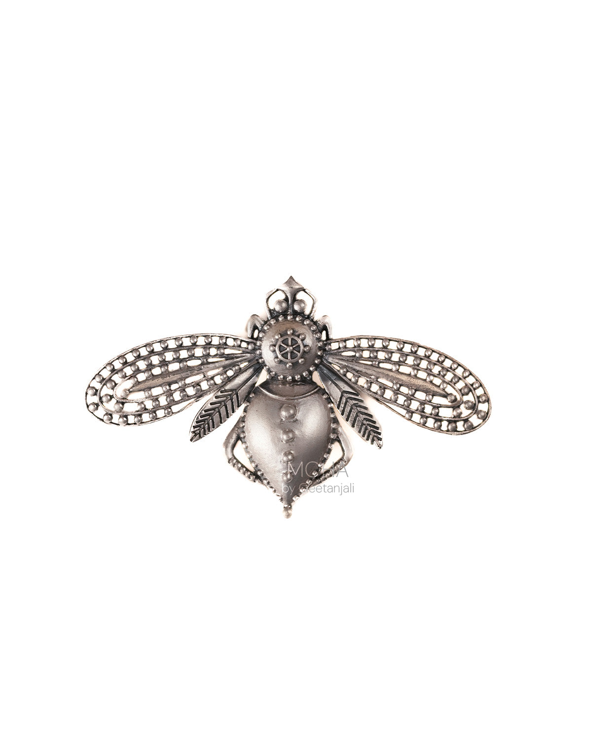 Bhawara Silver Pendant by MOHA (Only Pendant)