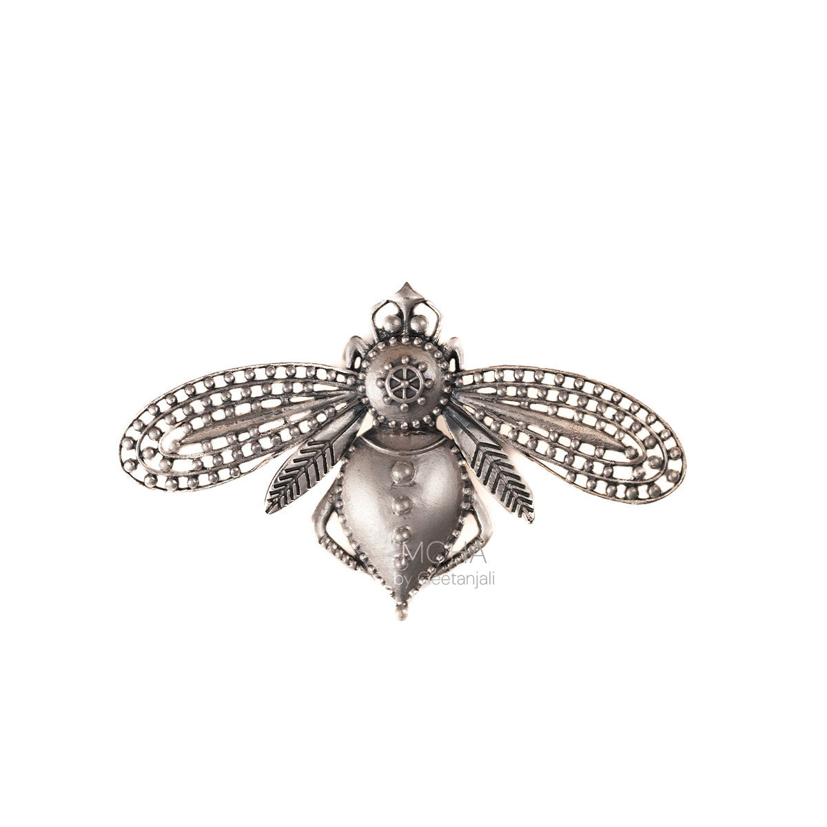 Bhawara Silver Pendant by MOHA (Only Pendant)