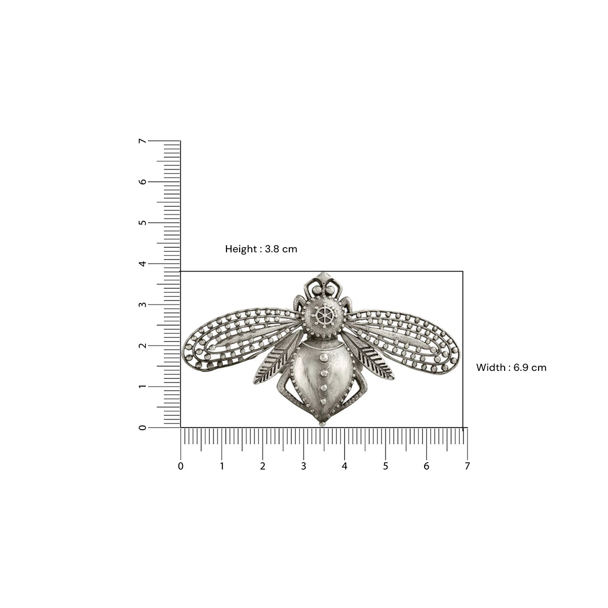 Bhawara Silver Finger Ring by MOHA