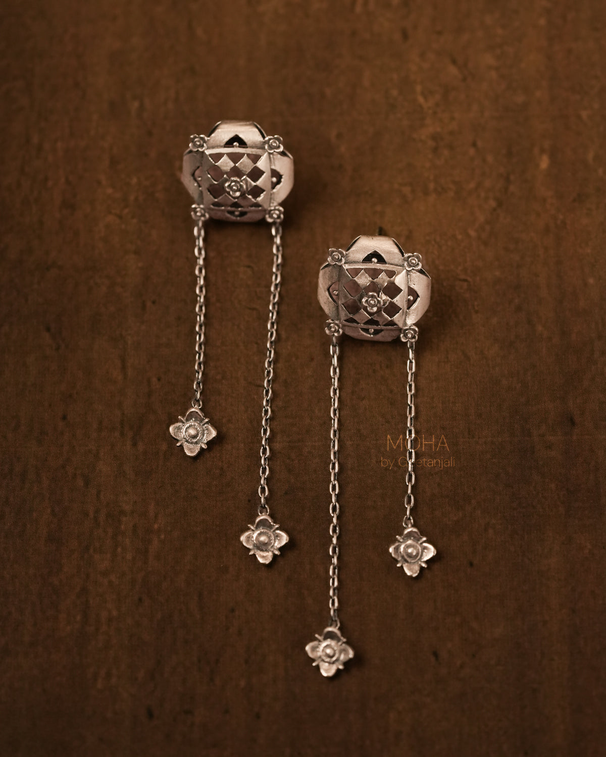 Bijani Silver Earrings by MOHA