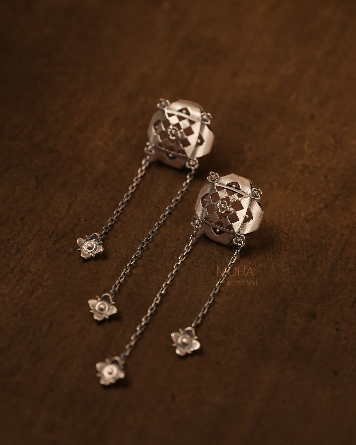 Bijani Silver Earrings by MOHA