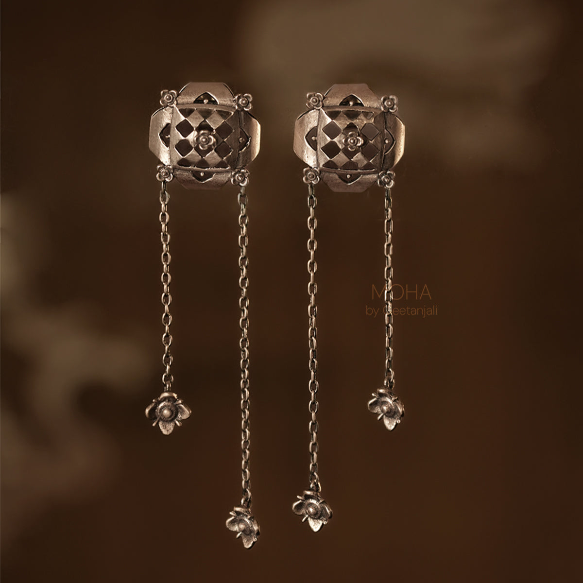 Bijani Silver Earrings by MOHA