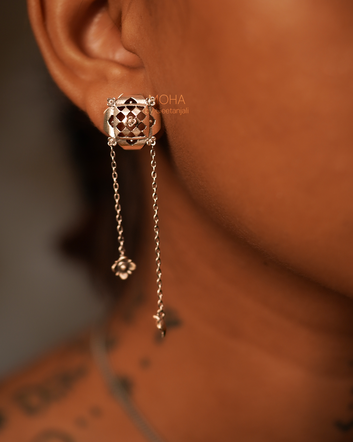 Bijani Silver Earrings by MOHA