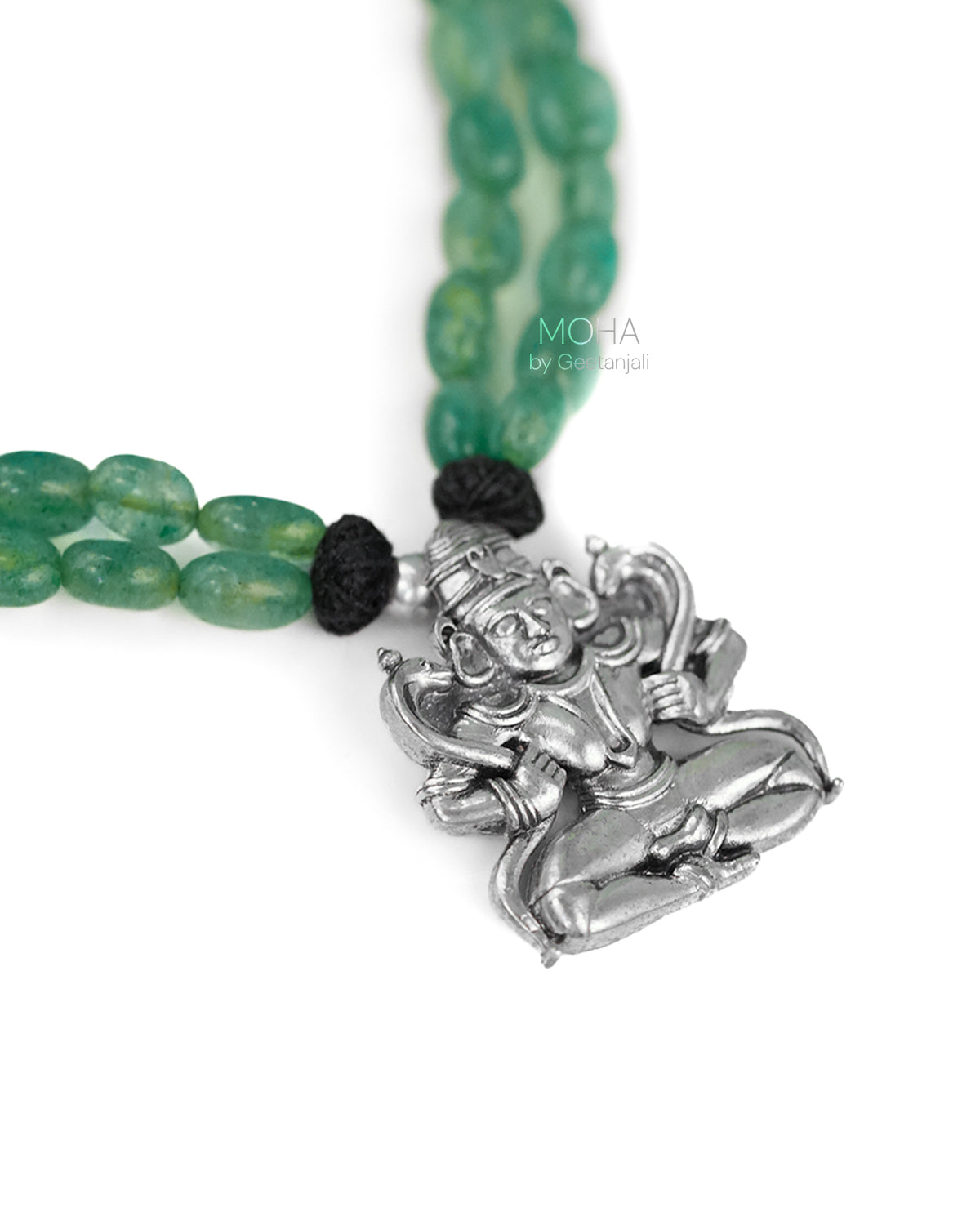 Brahmini Maya Silver Necklace By Moha