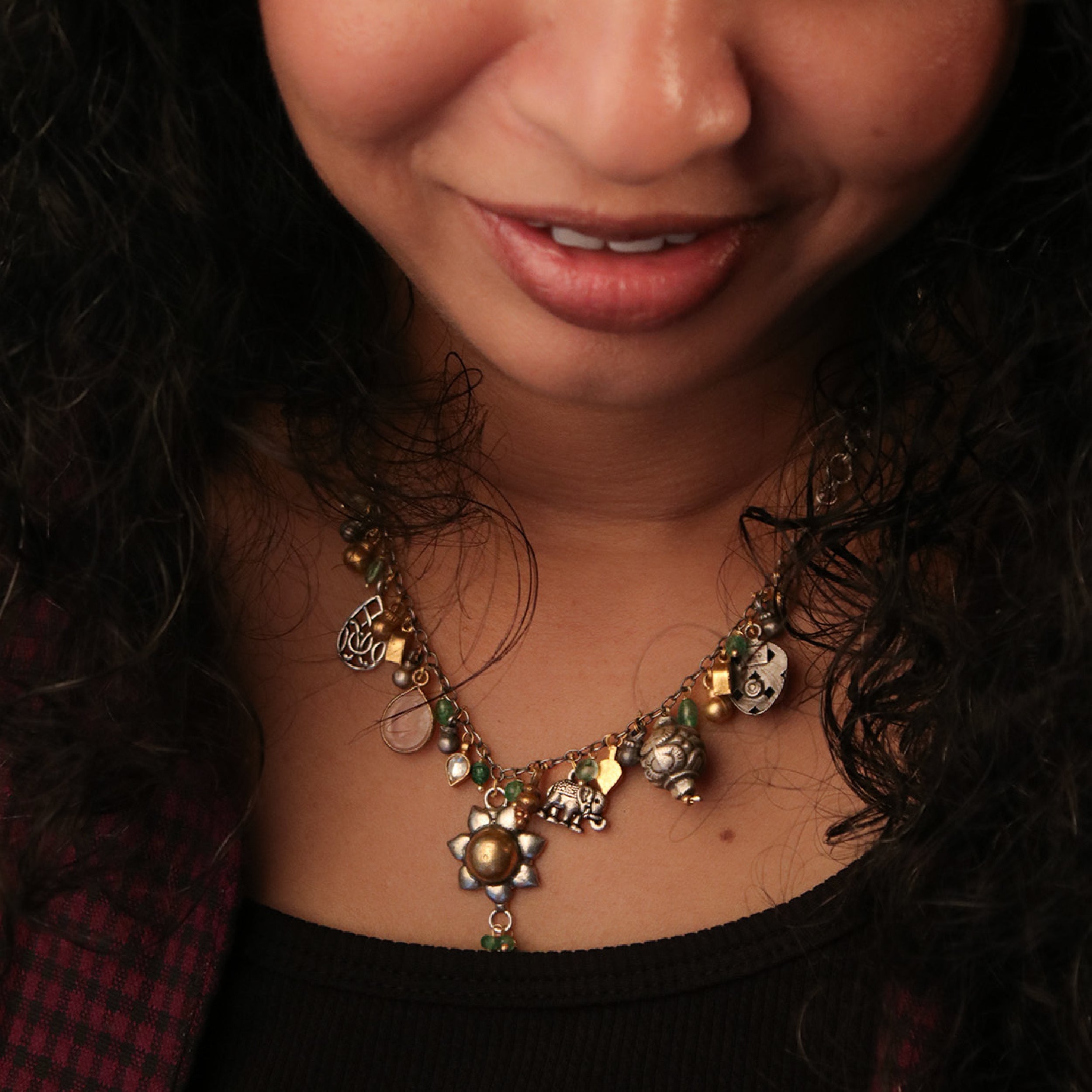Ceres Charms Link Necklace by MOHA