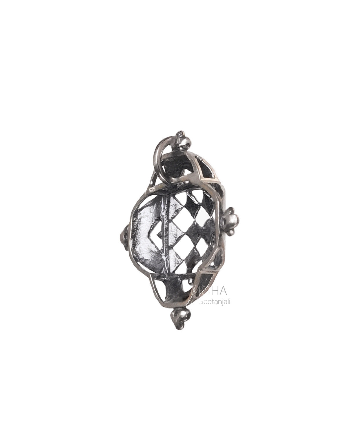 Chak Silver Pendant by Moha (Only Pendant)