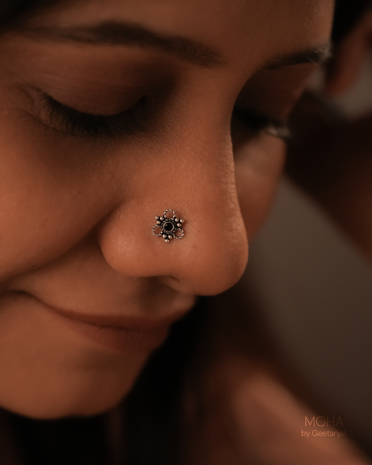 Chakor Silver Nosepin by MOHA