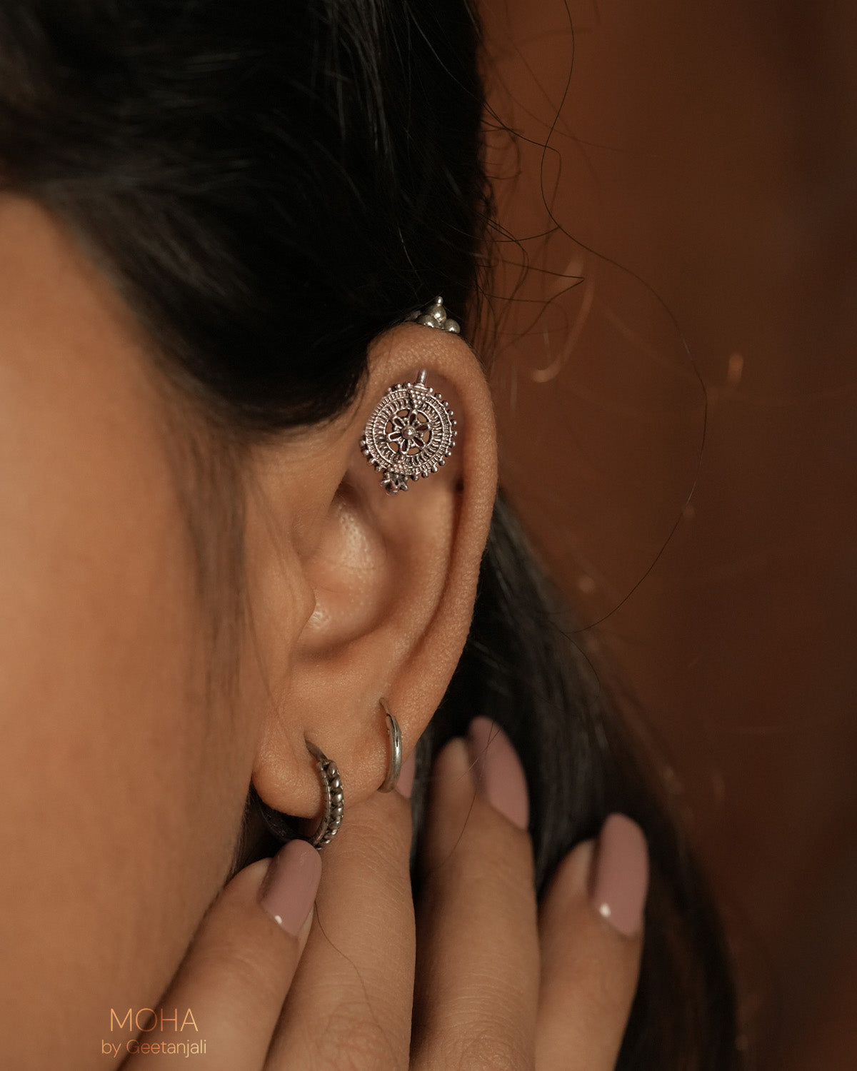 Chakra Silver Bugadi, Pierced by MOHA