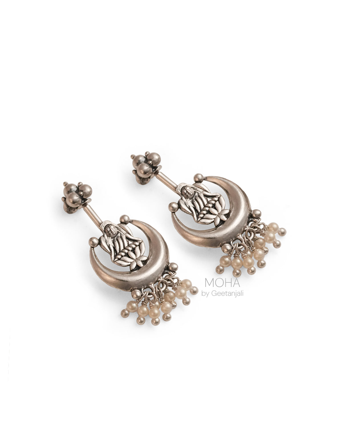 Chandra Lakshmi silver bugadi by Moha