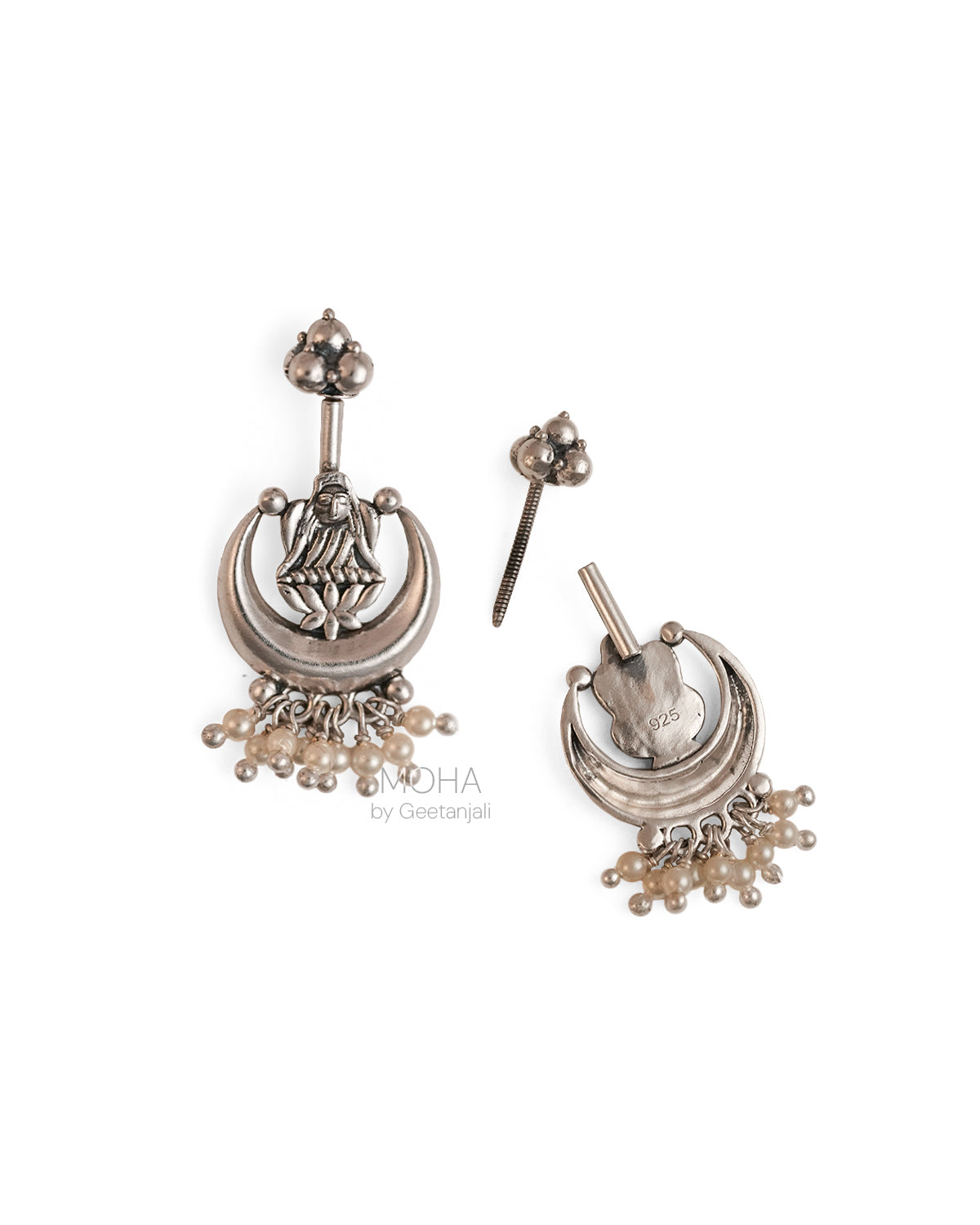 Chandra Lakshmi silver bugadi by Moha