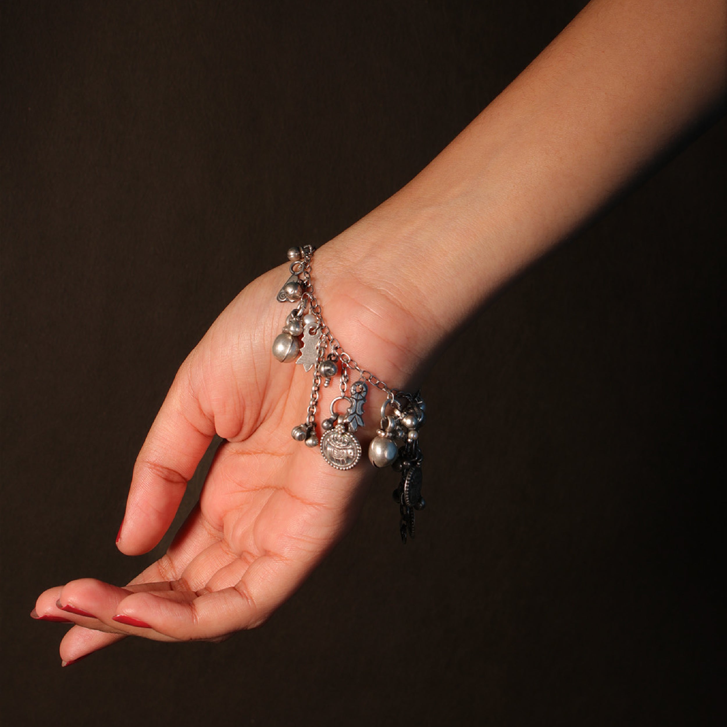 Charms Silver bracelet By MOHA