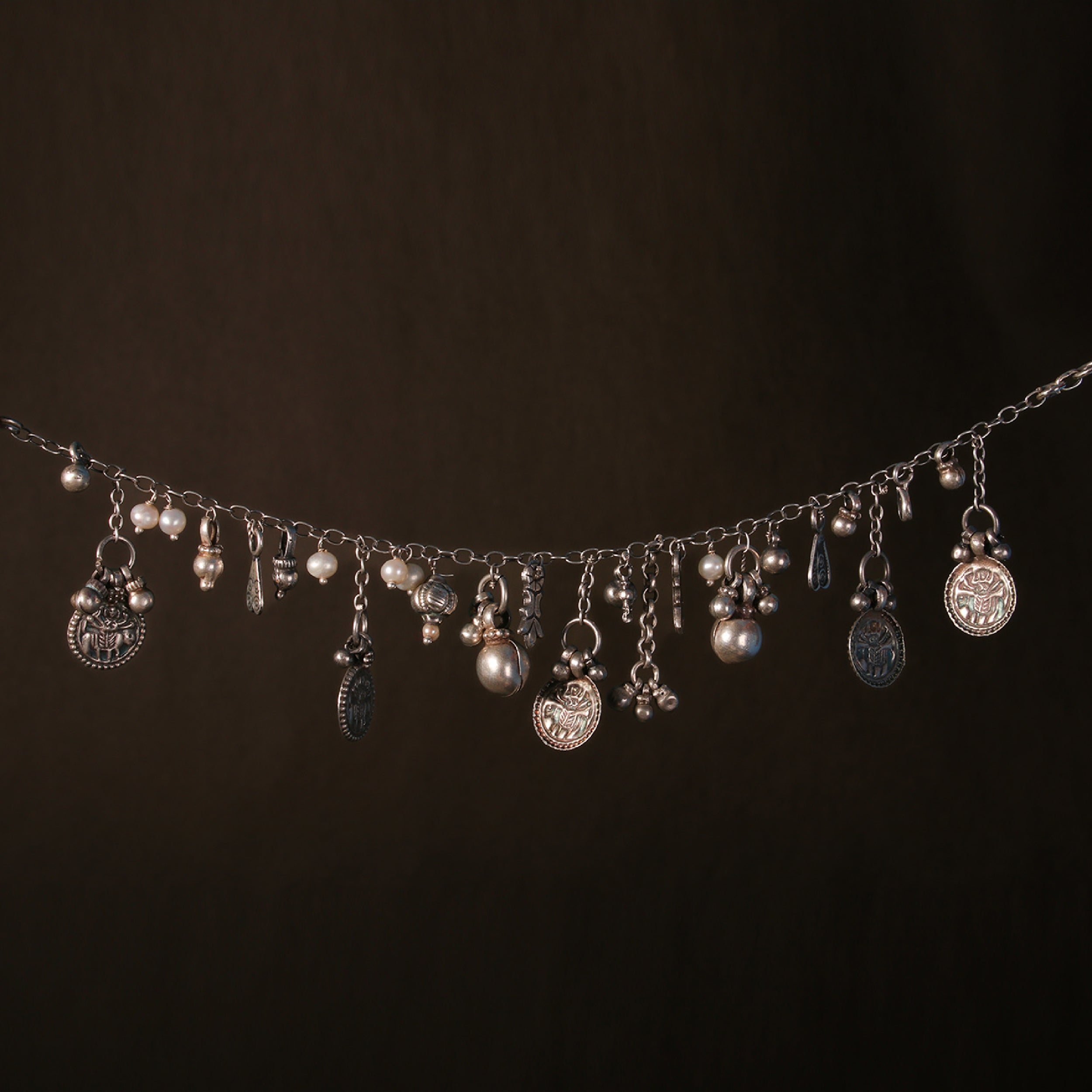 Charms Silver bracelet By MOHA
