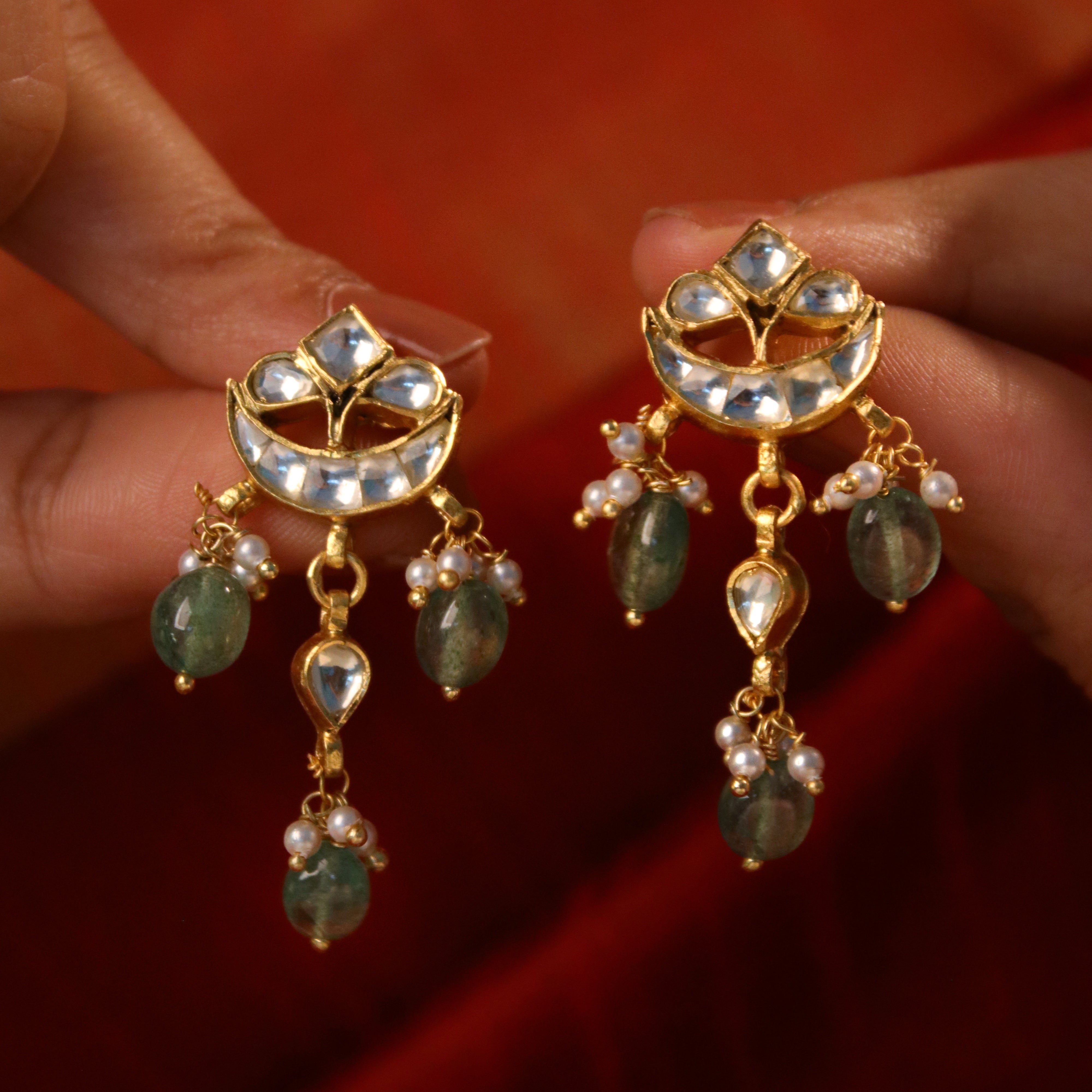 charvi silver earrings by moha