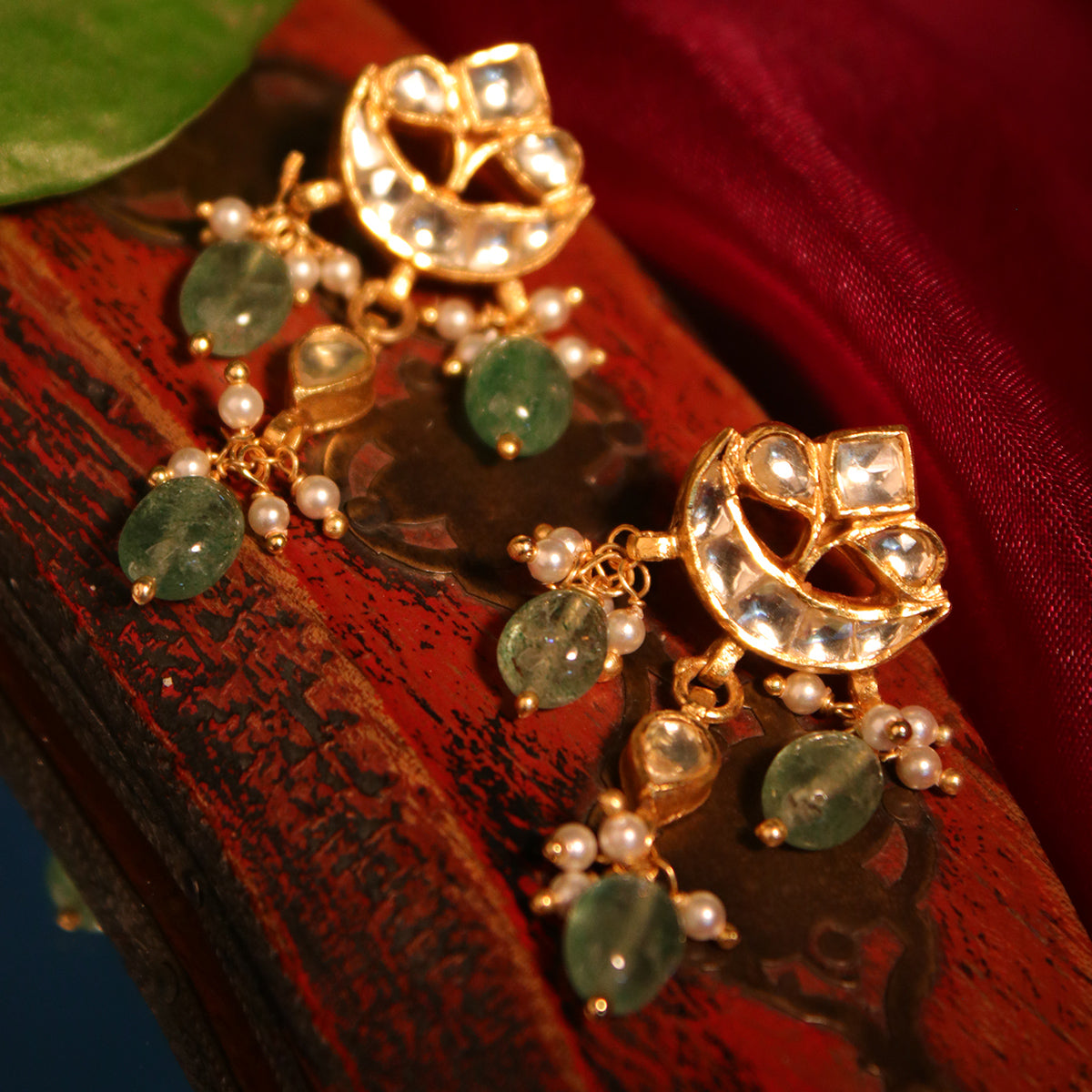charvi silver earrings by moha