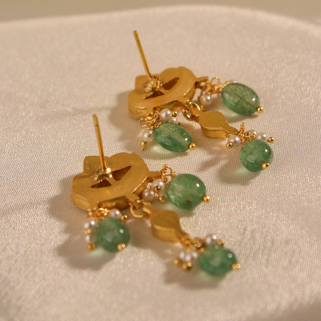 charvi silver earrings by moha