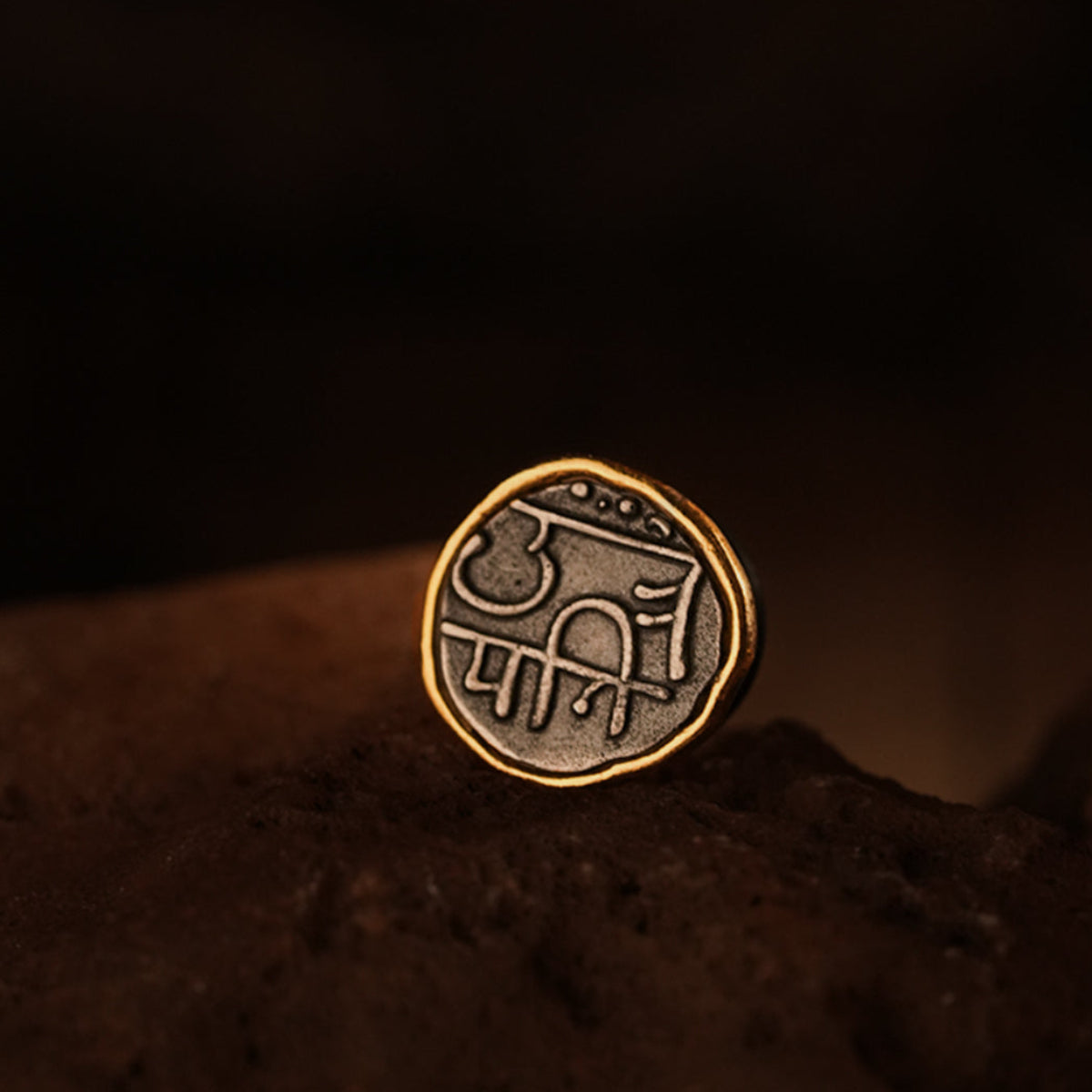 Chhatrapati Shivaji Silver Brooch Pin by MOHA