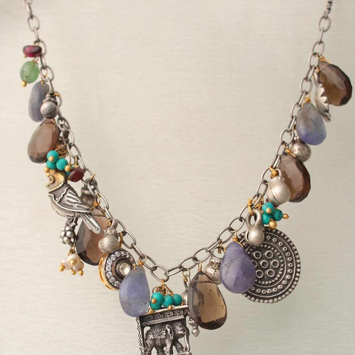Fortuna Charms Links Necklace by MOHA