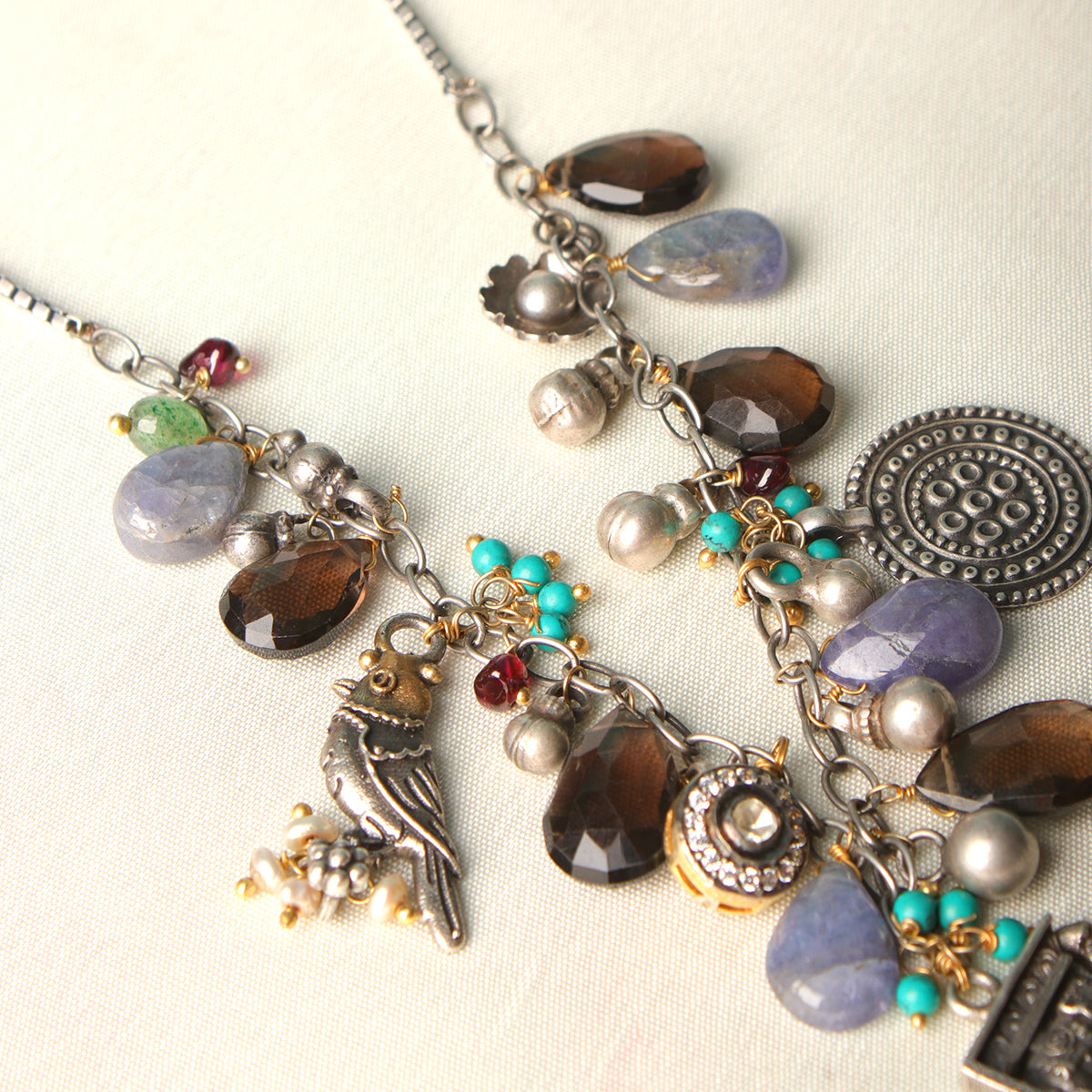 Fortuna Charms Links Necklace by MOHA