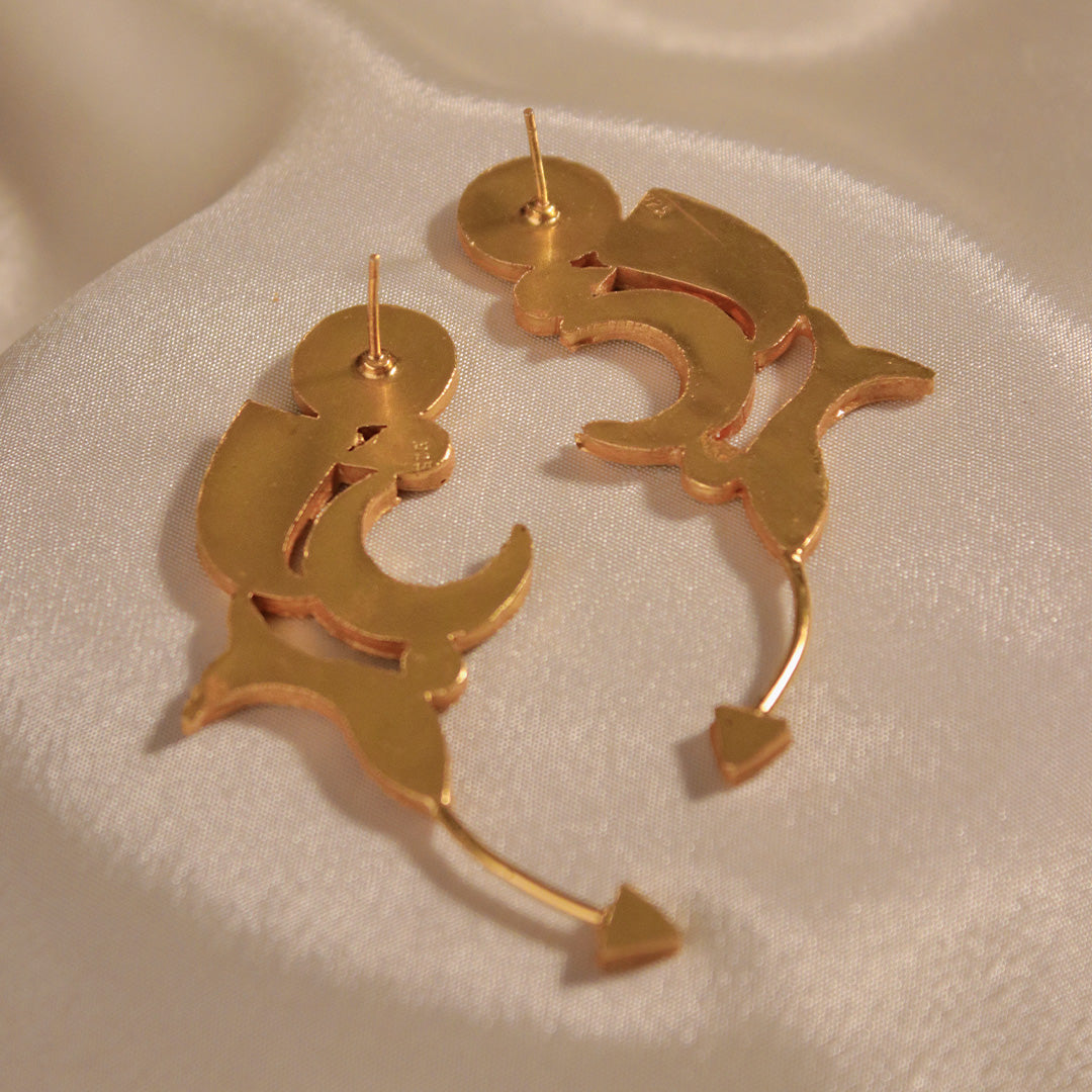 Indu Silver Earrings By MOHA