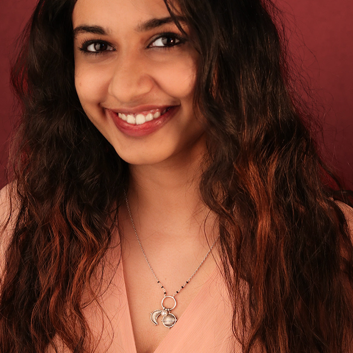 eternity silver mangalsutra by moha