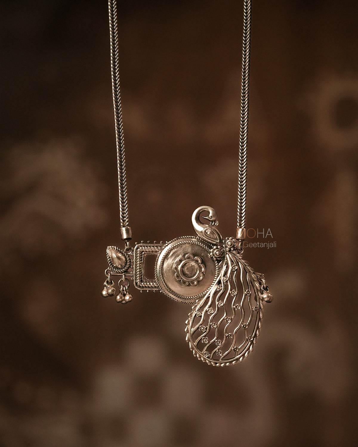 Futari Silver Necklace by MOHA