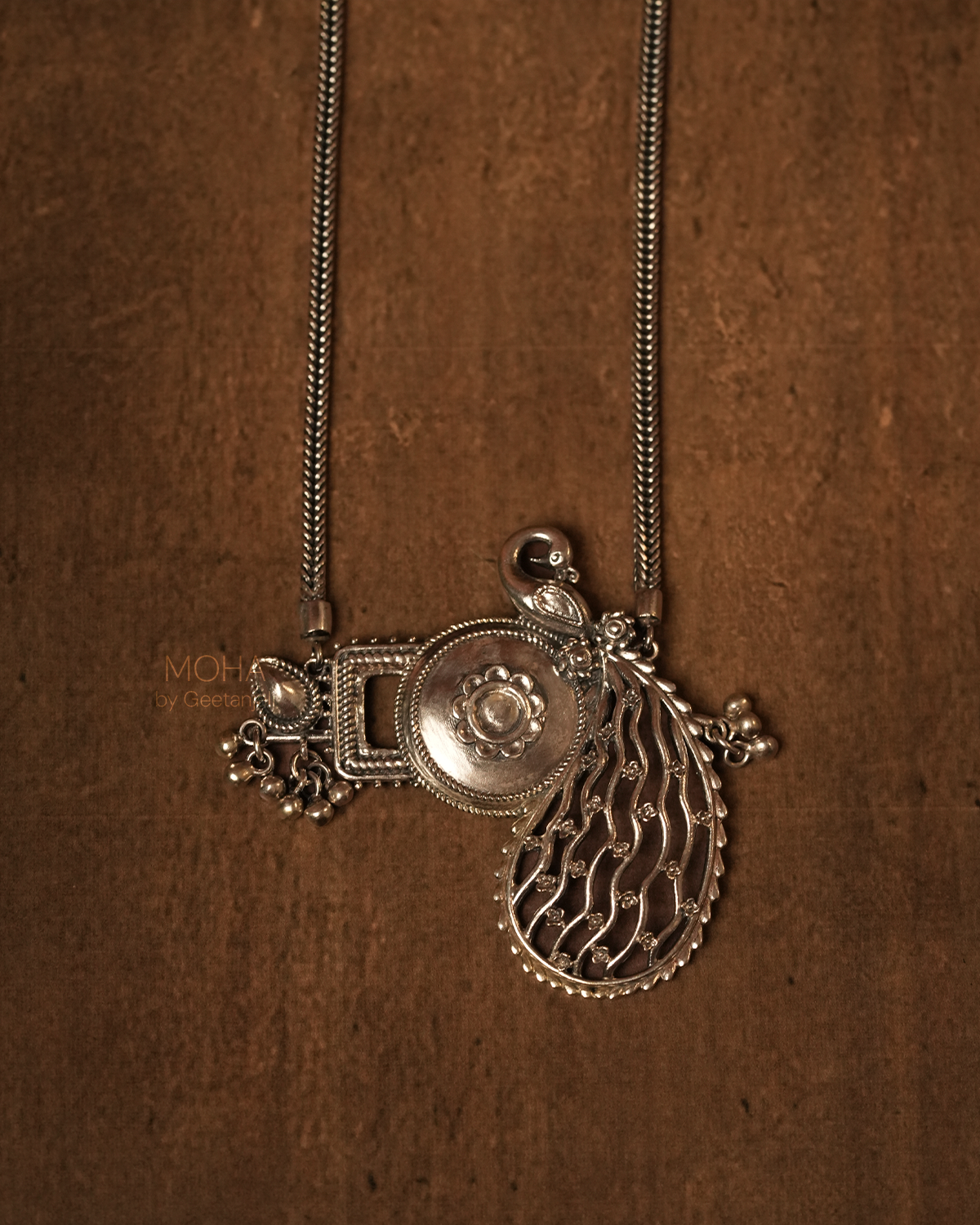 Futari Silver Necklace by MOHA