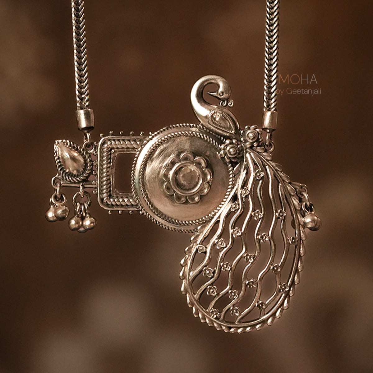 Futari Silver Necklace by MOHA